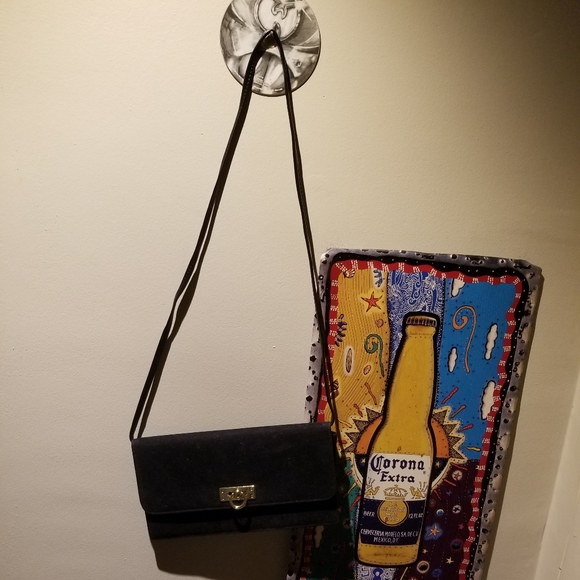 Black Velvet Clutch Purse - Picture 5 of 9